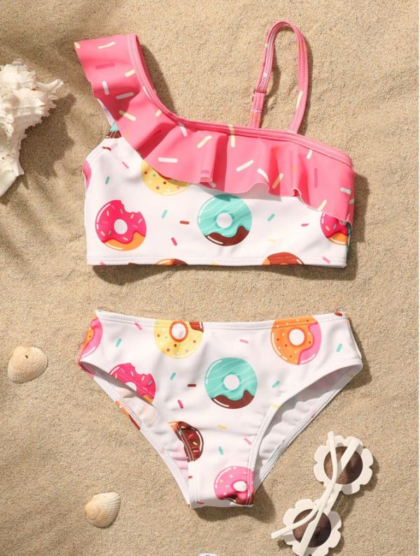 Wholesale Baby One-Piece Donut Backless Multicolor Split Swimwear Hot on Sale