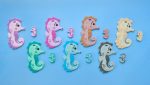 Wholesale 100pcs Seahorse Silicone Beads Supply