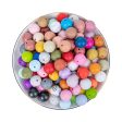 Wholesale 100pcs pack 15mm Silicone Beads on Sale