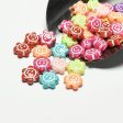 Wholesale 1700pcs pack 10mm Acrylic Sunflower Smiley Beads Sale