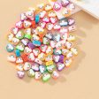 Wholesale 100pcs pack Soft Pottery Beads Rainbow Clouds Scattered Beads Supply