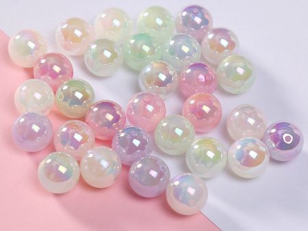 Wholesale 10pcs pack Acrylic Mapei Luminous Mermaid Beads Discount