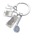 Wholesale 10PCS Metal Medical School Bag Keychain Online Sale