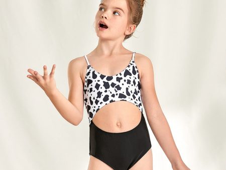 Wholesale Kids One Piece Comfortable Backless Swimwear Discount