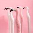 Wholesale 12PCS Plastic Flamingo Styling Pen Fashion