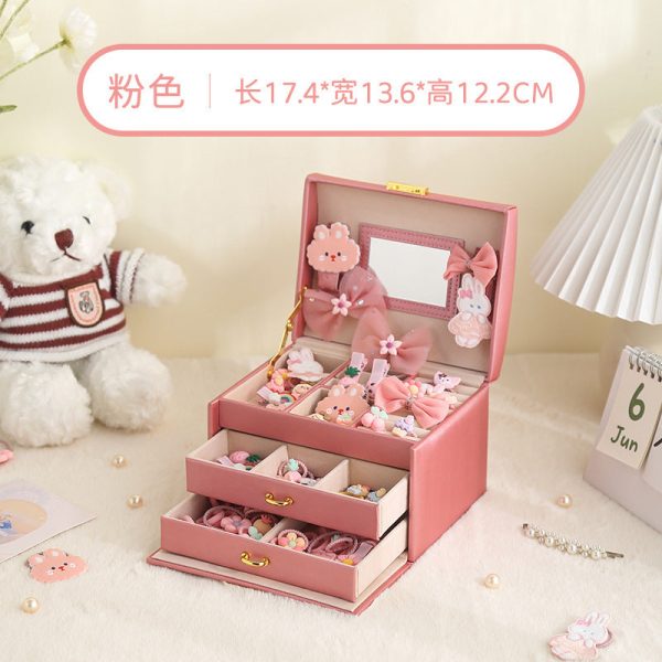 VWholesale Children s Jewelry PU Storage Box For Sale