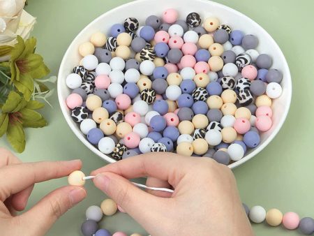 Wholesale 10 Pack DIY Baby Jewelry Silicone Beads For Discount