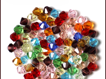 Wholesale 500pcs Crystal Glass Colorful Faceted Beads For Cheap