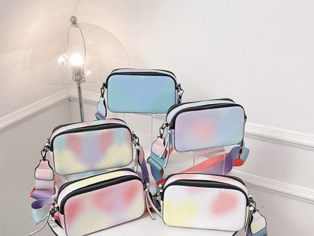 Wholesale  PU Rainbow Camera Bag Hot on Sale