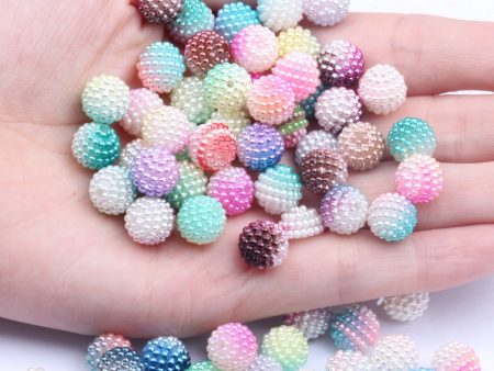 Wholesale 200pcs 10 12mm Gradient Bayberry Beads Discount