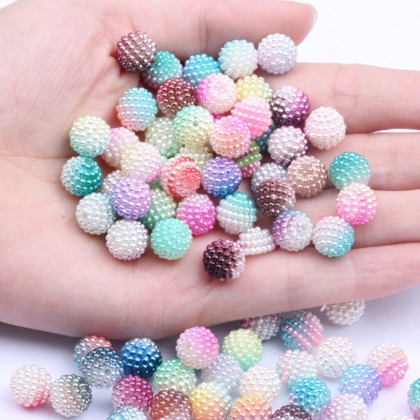 Wholesale 200pcs 10 12mm Gradient Bayberry Beads Discount