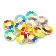 Wholesale 100pcs pack Silicone Flower Shape Teether Beads Discount