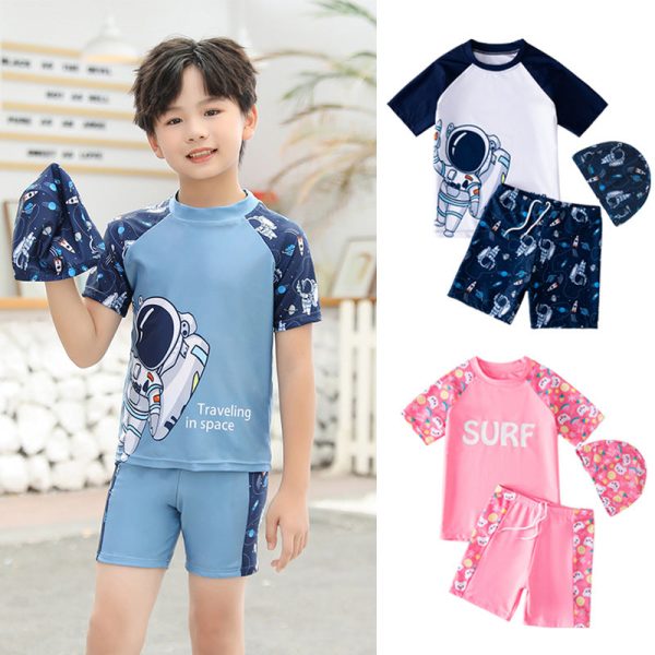 Wholesale Kids Split Quick Dry Swimwear For Sale