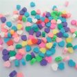 Wholesale 100pcs pack 10mm Soft Clay Fruit Slices Beads Fashion