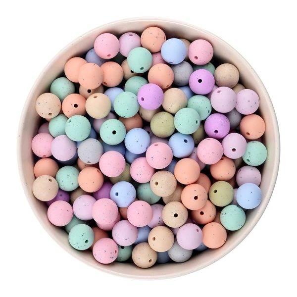 Wholesale 100pcs Baby Teethers DIY Silicone Beads Cheap