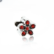 Wholesale 10pcs pack Small Flower Alloy Big Hole Beads Accessories Fashion