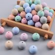 Wholesale 100pcs Baby Teethers DIY Silicone Beads Cheap