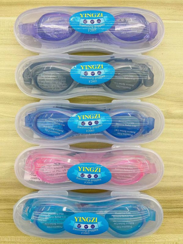 Wholesale Adult Children Swimming Waterproof Anti-Fog Youth HD Swimming Goggles Online now