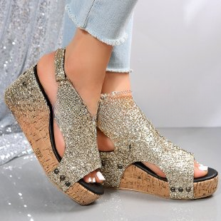 Wholesale PU Platform Sandals Hot on Sale