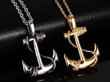 Wholesale Anchor Pendants Alloy Necklaces Fashion