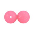 Wholesale 100PCS Silicone Glitter Powder 12 15MM Baby Teeth Grinding Macaron Color Round Beads Online Hot Sale