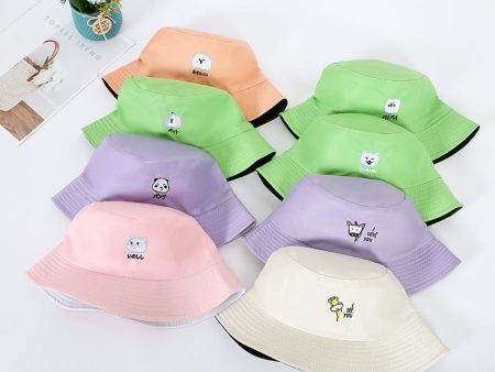 Wholesale Cotton Animal Series Bucket Hat Discount