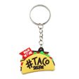 Wholesale 20pcs Mexican Mariachi Style PVC Cactus Hat Hot Dog Horse Guitar Metal Keychain Cheap