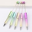 Wholesale 10pcs Plastic Gradient Beaded Ballpoint Pen Online