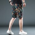 Wholesale Beach Pants Men Summer Casual Retro Print Loose Thin Section Large Size Five Pants Quick Dry Swimwear Online Sale