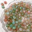 Wholesale 300pcs10mm Jade Broken Gradient Opal Glass Beads Supply