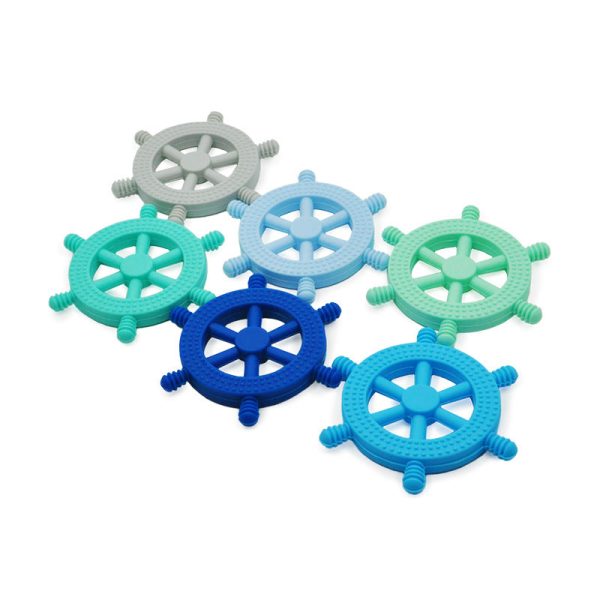 Wholesale 10pcs Rudder Silicone Beads For Discount