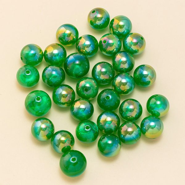 Wholesale 200pcs pack Starry Sky Color Shell Mermaid Straight Hole Beads Supply