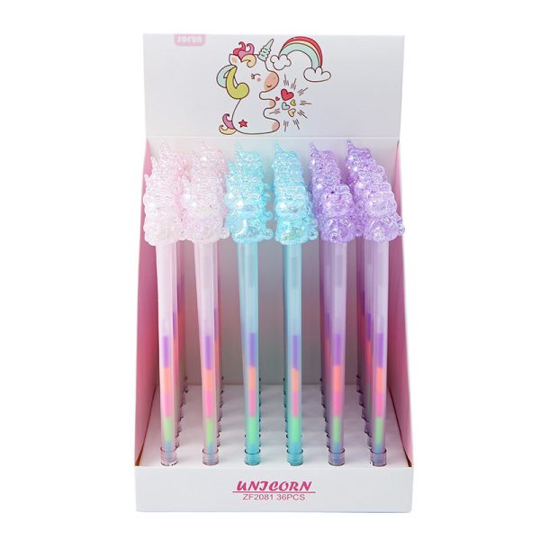 Wholesale 36pcs Plastic Unicorn Gel Pen Online