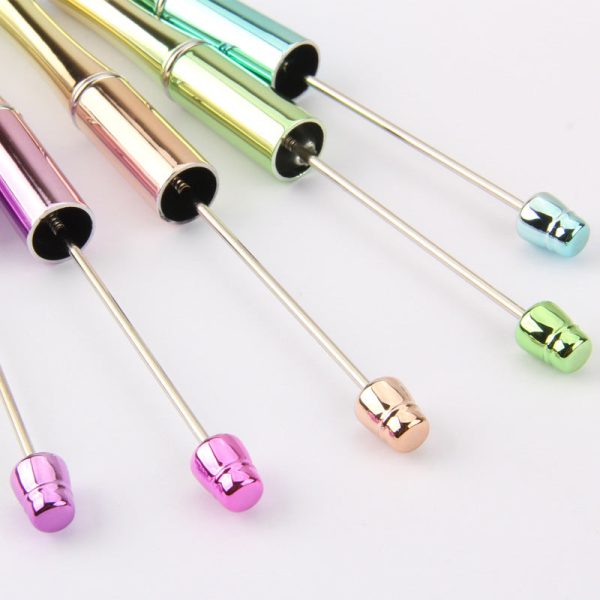 Wholesale 10pcs Plastic Gradient Beaded Ballpoint Pen Online