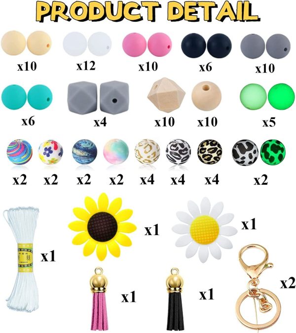 Wholesale 111pcs Silicone 15mm Round Beads For Sale