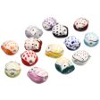 Wholesale 10pcs pack Owl Ceramic Beads Supply