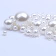 Wholesale 1.5-18mm Simulation Highlight Non-porous Pearl ABS Scatter Beads Online now