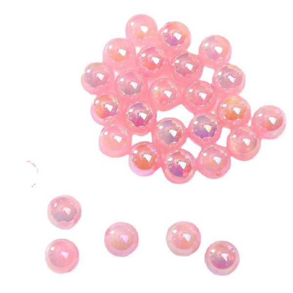 Wholesale 10pcs pack Acrylic Mapei Luminous Mermaid Beads Discount