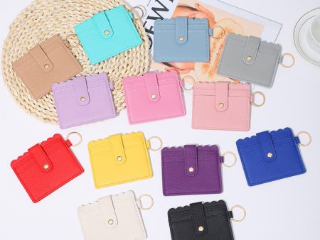 Wholesale 10PCS PU Colorful Mini Card Holder Supply