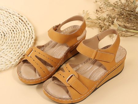 Wholesale PU Velcro Sandals For Discount