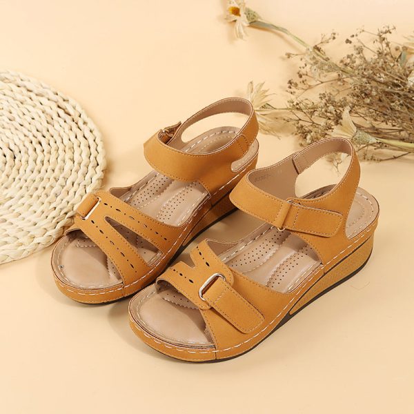 Wholesale PU Velcro Sandals For Discount