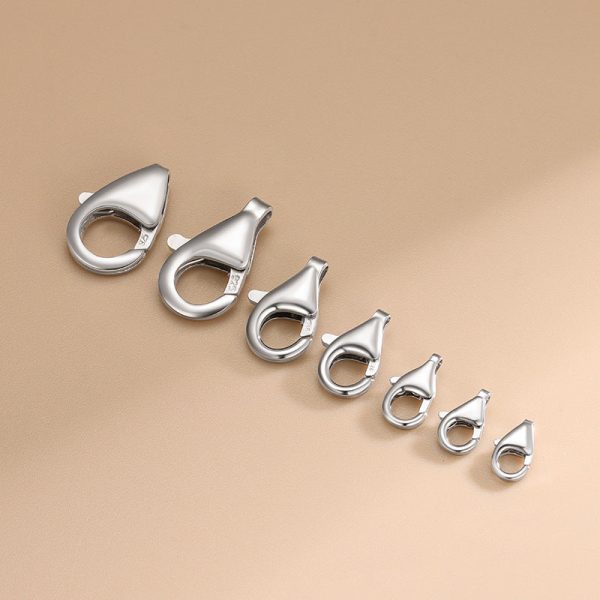 Wholesale 10PCS Sterling Silver Keychain Head Discount