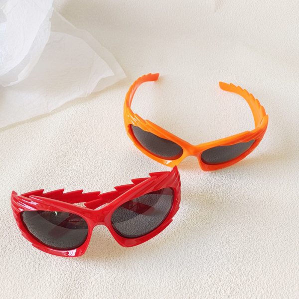 Wholesale Y2K Large Frame Cycling PC Sunglasses on Sale