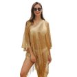 Wholesale Beach Pullover Filigree Hollow Shawl Swimwear Supply