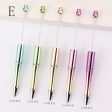 Wholesale 10pcs Plastic Gradient Beaded Ballpoint Pen Online