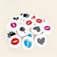 Wholesale 10pcs pack Printed Jungle Pattern Silicone Focal beads For Discount