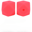 Wholesale 100PCS 17MM Silicone Hexagon Baby Teether Beads Online Hot Sale