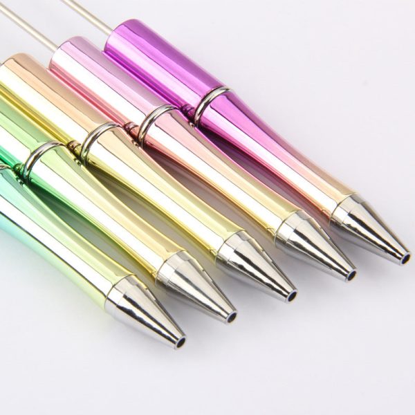 Wholesale 10pcs Plastic Gradient Beaded Ballpoint Pen Online