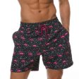 Wholesale 3D Printing Flamingo Fruit Series Polyester Swimwear Shorts Online now