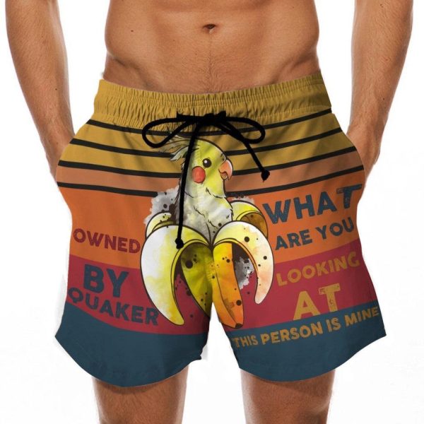 Wholesale 3D Digital Printing Banana Pattern Men s Beach Shorts Swimwear Online